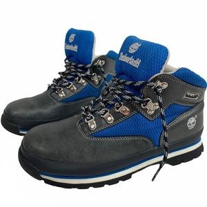 Timberlands RARE Timbs Blue and Black Women’s Boys